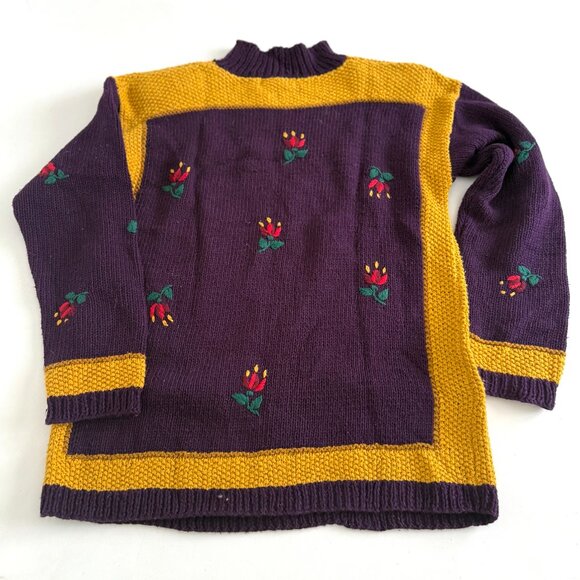 Vintage Bronte, Knitted by Hand Sweater - Picture 4 of 5